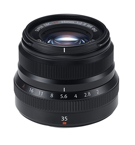 FUJIFILM 単焦点標準レンズ XF35mmF2R WR B ブラック【中古品】