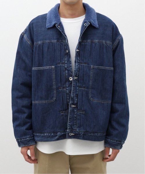 【PORTER CLASSIC / ポータークラシック】STEINBECK DENIM BOA JK