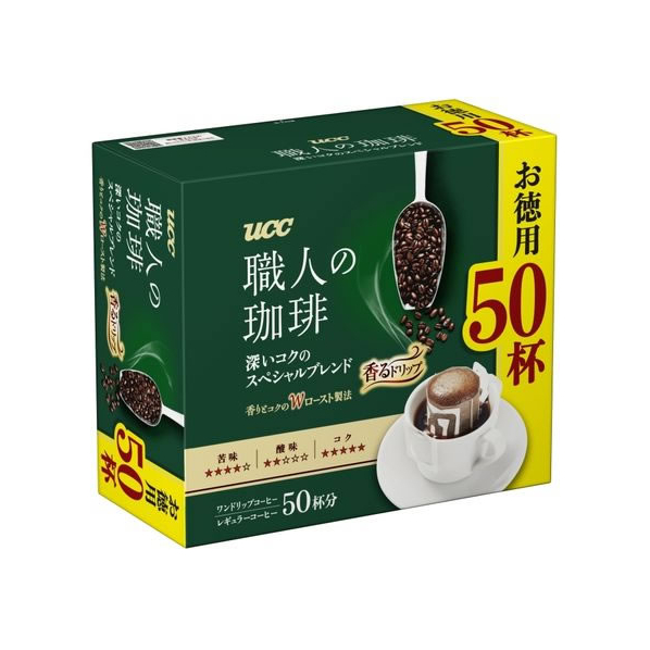 UCC 職人の珈琲ドリップコーヒー深いコクのスペシャルブレンド 50P FCC5883-351121