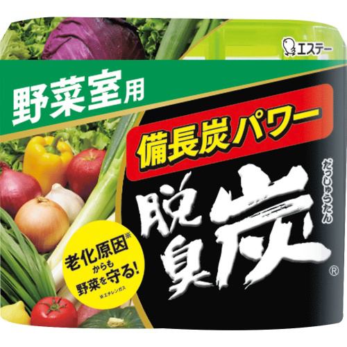 エステー 脱臭炭 野菜室用 142g 【日用消耗品】