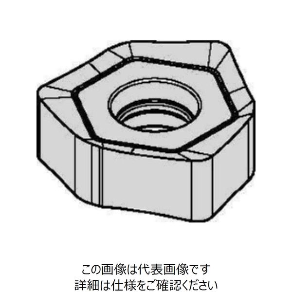 フェイスミル M1200 min用ワイパーインサート(6180296) XNGJ0704ANENLD3W WS40PM 1セット(10個)（直送品）