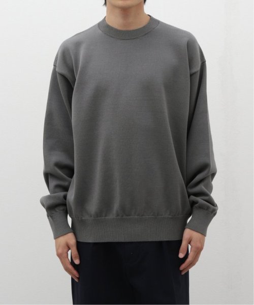 【米富繊維 / Yonetomi】SEA ISLAND COTTON KNIT CREW