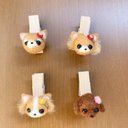 わんちゃんのピンチ型マグネット　〜受注制作〜