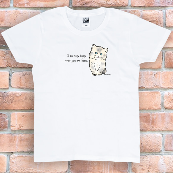 tシャツ　Tシャツ　プレゼント　ロゴTシャツ　Tシャツ　おしゃれTシャツ　かわいいTシャツ　ペア　猫　仲良し　CAT