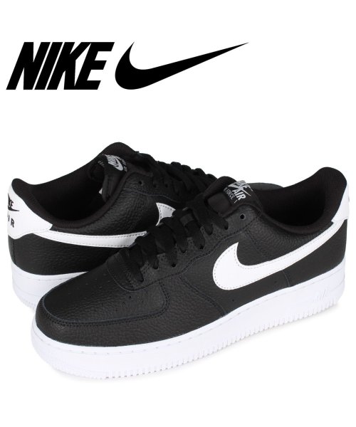 NIKE AIR FORCE 1 07 ナイキ エアフォース1 スニーカー メンズ ブラック 黒 CT2302－002