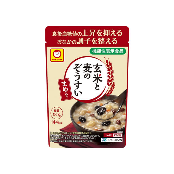 東洋水産 玄米と麦のぞうすい まめ入り250g FCR7683