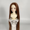 BJD 1/3 1/4  1/6人形 ドール用ウィッグ カツラ 耐熱 ハンドメイドzxww-223