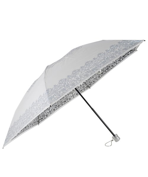 プレミアムホワイト PREMIUM WHITE 日傘 折りたたみ 完全遮光 晴雨兼用 軽量 雨傘 レディース 55cm 遮光率 UVカット 100% コンパクト