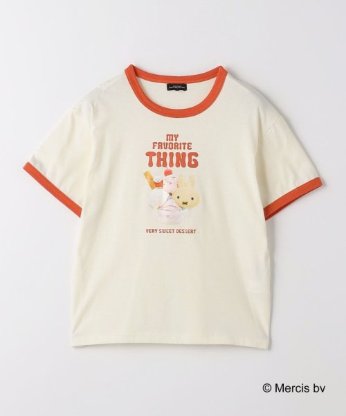 ＜miffy＞TJ EX リンガー コラボTシャツ 140cm－150cm