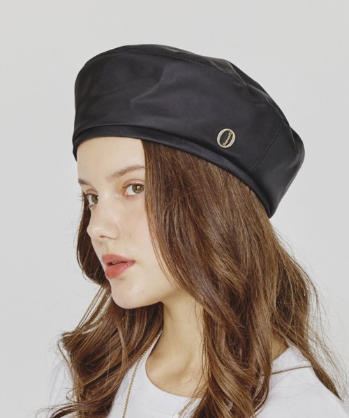 Chapeau d O Nylon Twill Beret