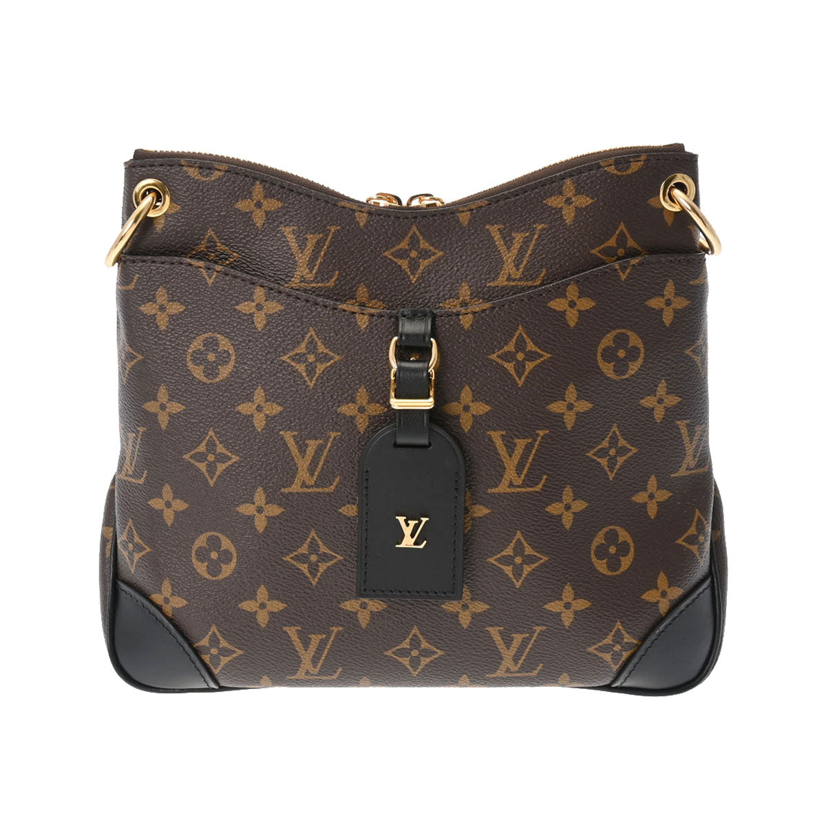 LOUIS VUITTON ルイヴィトン モノグラム オデオンNM PM ブラウン M45353 レディース モノグラムキャンバス ショルダーバッグ 新同 中古 