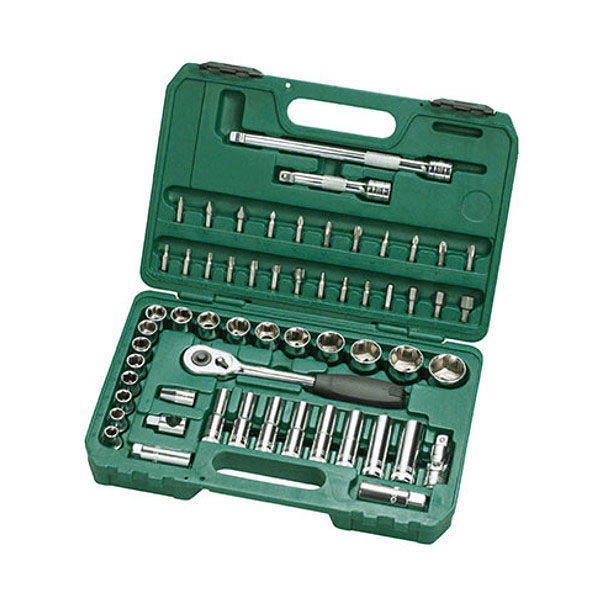 1/2”DR.ソケットセット【58点】 RS-09007 SATA Tools（直送品）