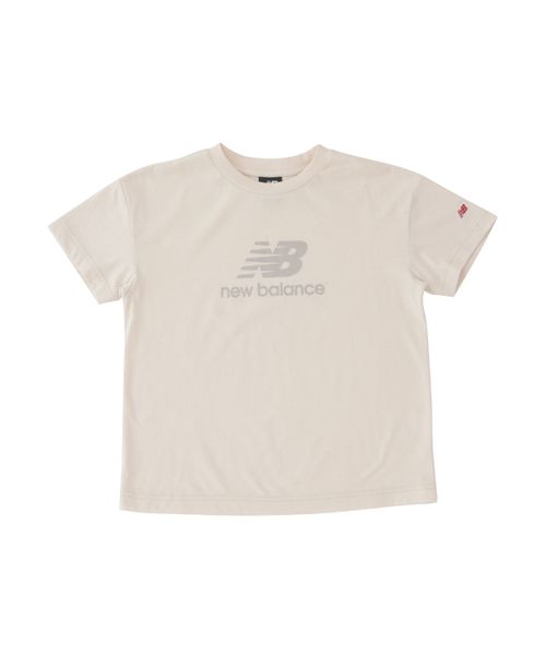 ニューバランス/吸水速乾 Stacked logo ショートスリーブTシャツ