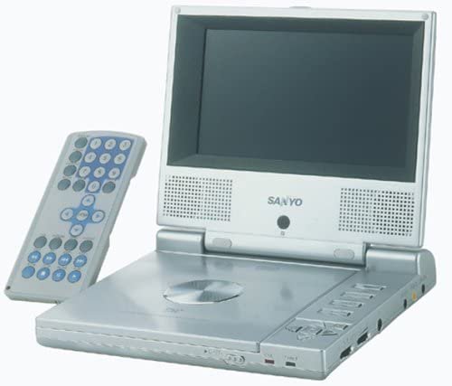 SANYO ポータブルDVDプレーヤー「ムービッシュ」DVD-HP58【中古品】