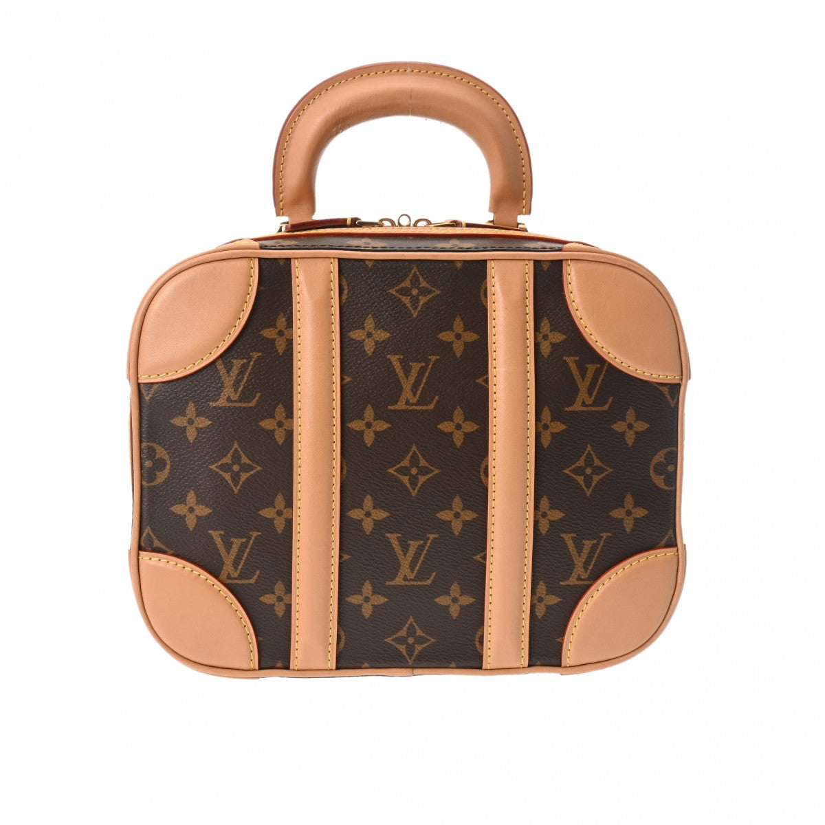 LOUIS VUITTON ルイヴィトン モノグラム ヴァリゼット ブラウン M44581 レディース モノグラムキャンバス ハンドバッグ ABランク 中古 