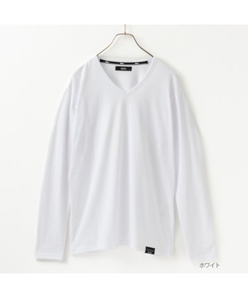 MOSSIMO モッシモ タックボーダー長袖Tシャツ 3473－7812