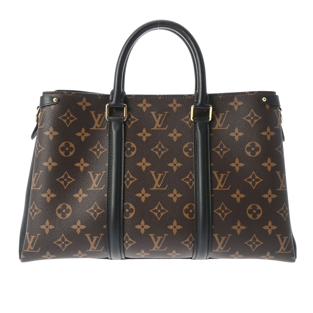 LOUIS VUITTON ルイヴィトン モノグラム スフロ NV MM 2WAY ブラウン/黒 M44817 レディース モノグラムキャンバス ハンドバッグ Aランク 中古 