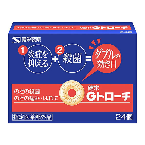 健栄製薬 健栄 Gトローチ 24個 FCR6866