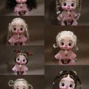 オビツ11ドール  ウィッグ　　かわいいモヘアウィッグ　OB11ドールウィッグ