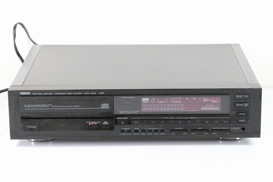 ヤマハ YAMAHA CDX-1000 CDプレーヤー  ブラック　【中古整備品】