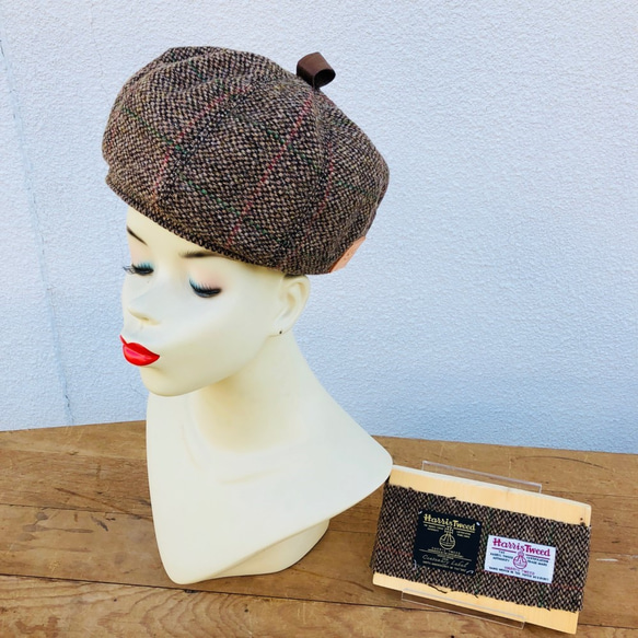 HarrisTweed Beret　ハリスツィードベレー帽