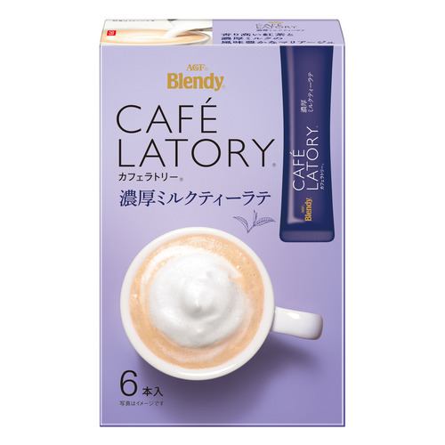 味の素AGF 「ブレンディカフェラトリー」 スティック 濃厚ミルクティーラテ6本 ブレンディ 11gx6