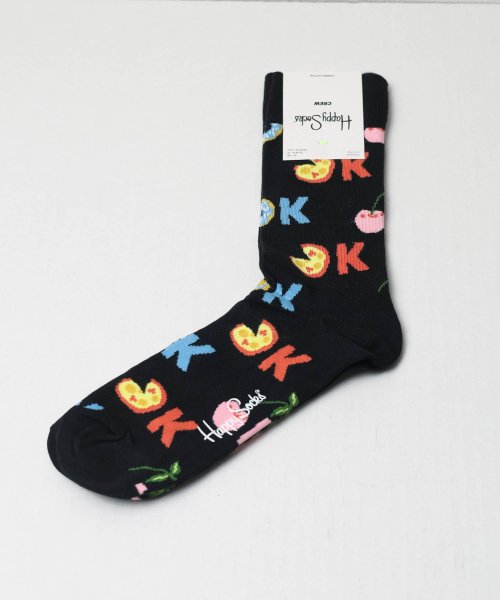 【66】【10211059】【HAPPY SOCKS】キャッチーデザインソックス