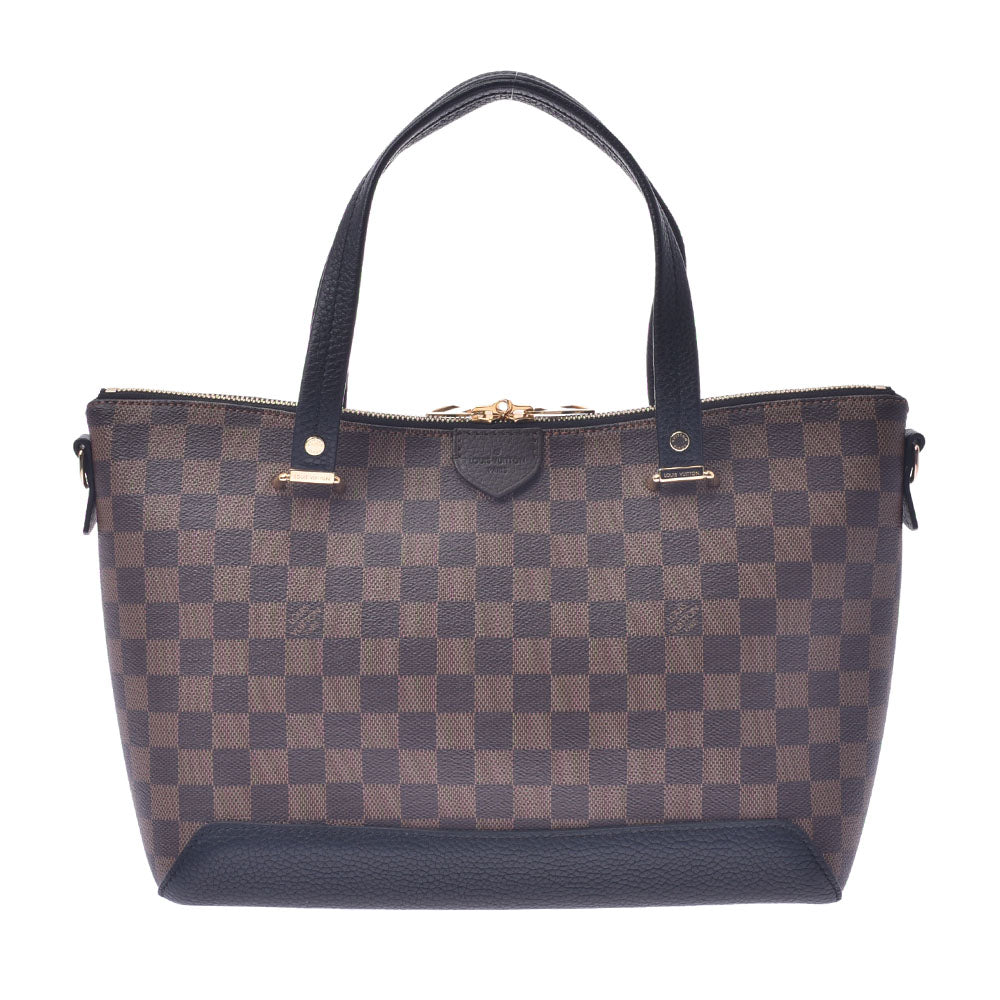 LOUIS VUITTON ルイヴィトン ダミエ ハイドパーク 2WAYバッグ ブラウン N41014 レディース ダミエキャンバス ハンドバッグ Aランク 中古 