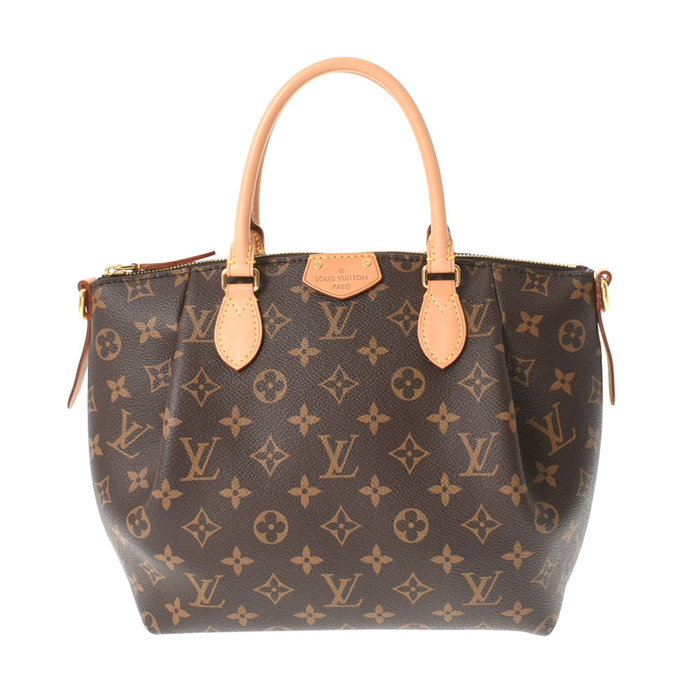 LOUIS VUITTON ルイヴィトン モノグラム テュレン PM 2WAY ブラウン M48813 レディース モノグラムキャンバス ハンドバッグ Aランク 中古 