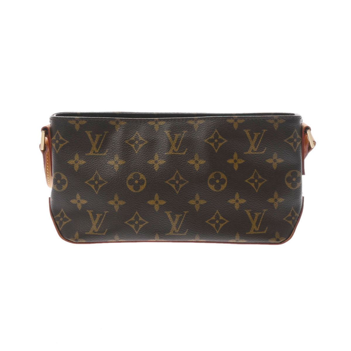 LOUIS VUITTON ルイヴィトン モノグラム トロター  ブラウン M51240 レディース モノグラムキャンバス ショルダーバッグ Aランク 中古 