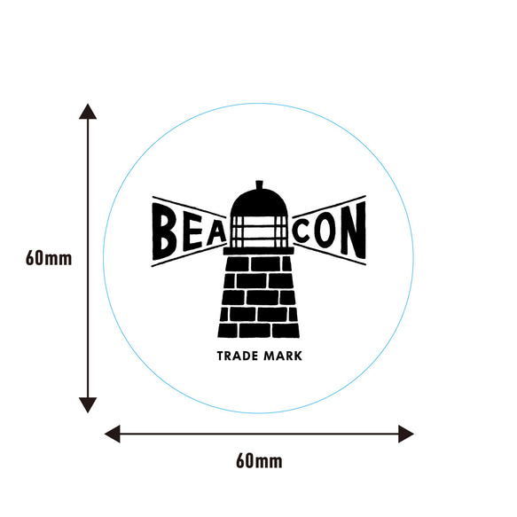 BEACON ロゴステッカー