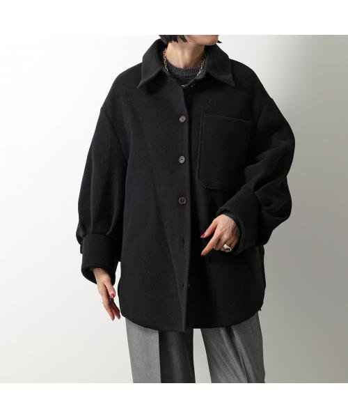 T－COAT シャツジャケット T40 VELOUR ウール ステンカラー