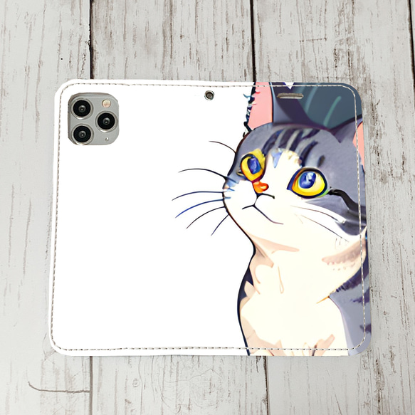 iphoneケース4-4-40 iphone 手帳 ねこ・猫・ネコ 箱2 かわいい アイフォン iface