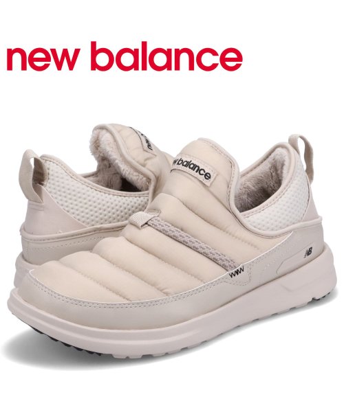 ニューバランス new balance スニーカー ウィンターシューズ メンズ Dワイズ ホワイト 白 SUFMIDM2