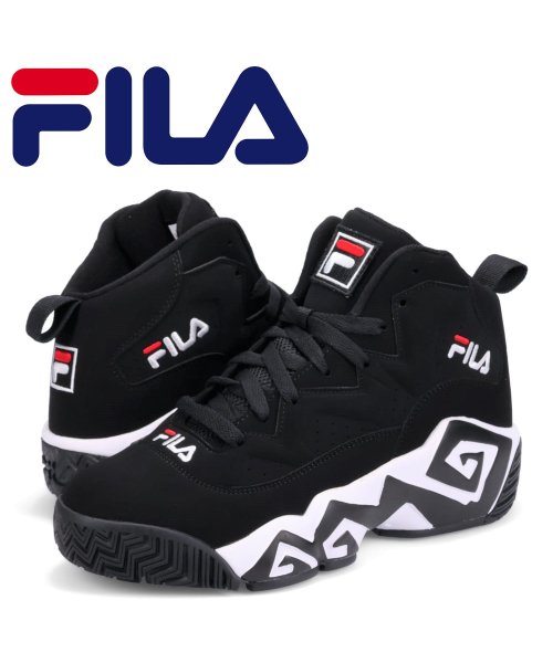 FILA フィラ スニーカー マッシュバーン メンズ MB MASHBURN ブラック 黒 FHE102001