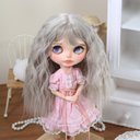 BJD 人形 ドール用ウィッグ カツラ 耐熱 ハンドメイドzxww-351