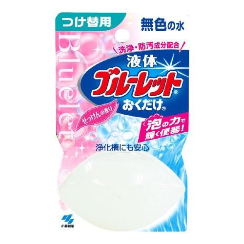 小林製薬 液体ブルーレットおくだけ せっけんの香り 無色の水 つけ替用 【日用消耗品】