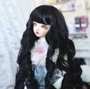 BJD 1/3 1/4  1/6人形 ドール用ウィッグ カツラ 耐熱 ハンドメイドzxww-322