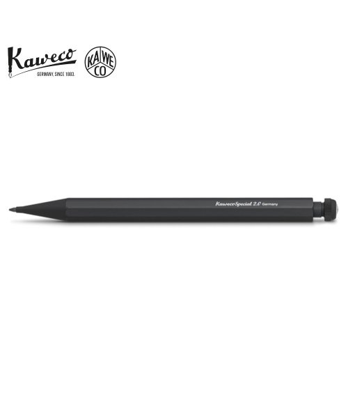 カヴェコ kaweco スペシャル ペンシル シャーペン シャープペンシル 2.0mm プッシュ式 SPECIAL PUSH PENCIL ブラック 黒 PS－