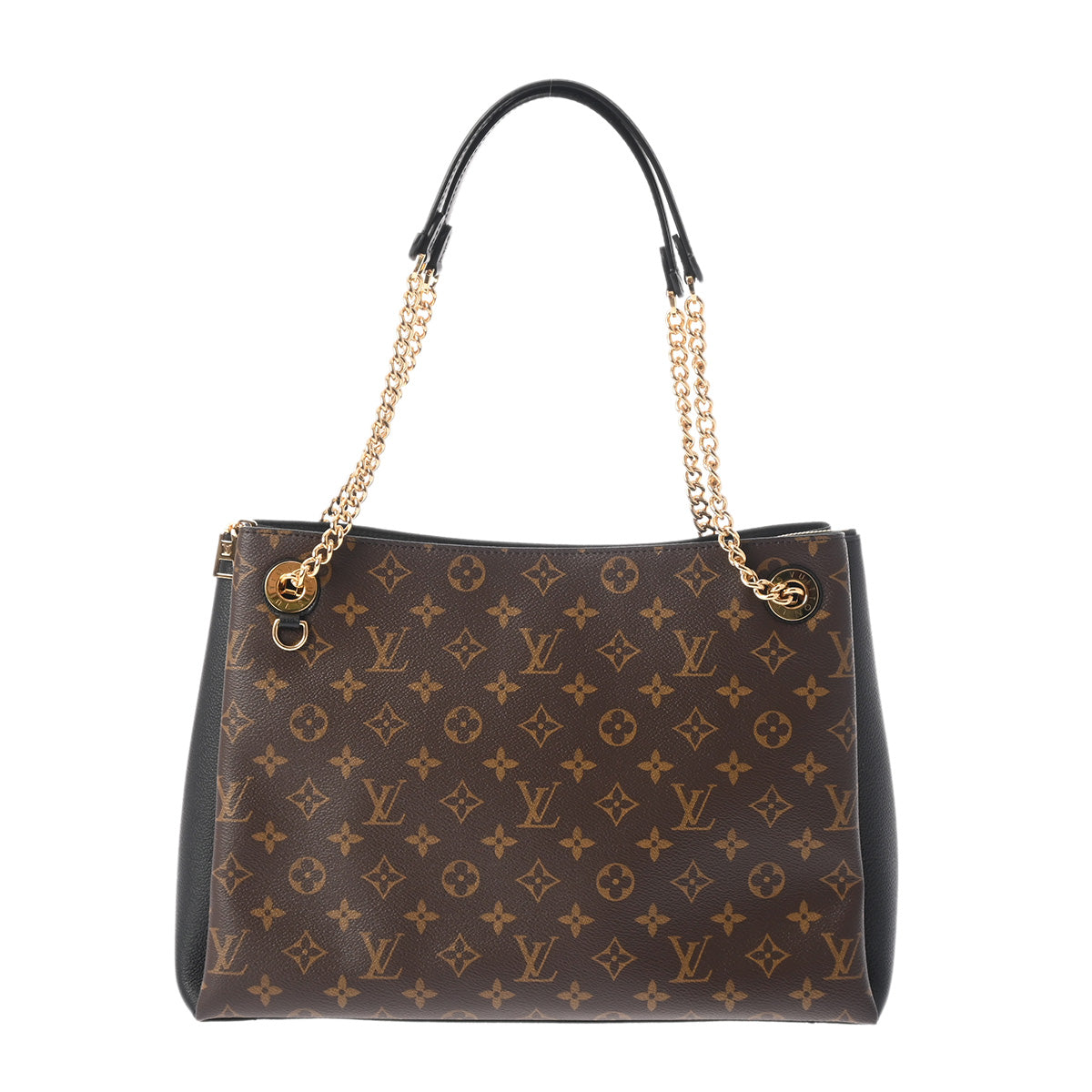 LOUIS VUITTON ルイヴィトン モノグラム スレンヌ MM チェーントート ノワール M43772 レディース モノグラムキャンバス ハンドバッグ Aランク 中古 