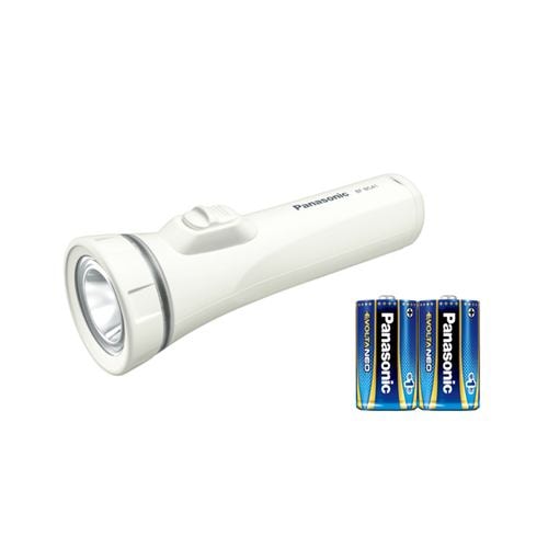 【推奨品】パナソニック BF-BG41K 乾電池エボルタNEO付き LED懐中電灯 BFBG41KW