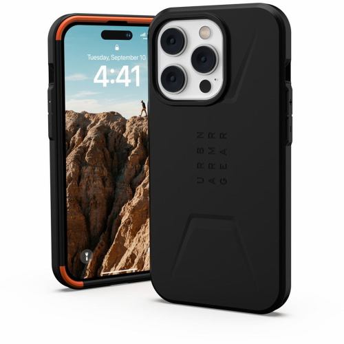 プリンストン UAG社製 iPhone14 Pro用 MagSafe対応CIVILIAN ブラック UAG-RIPH22MB-CMS-BK