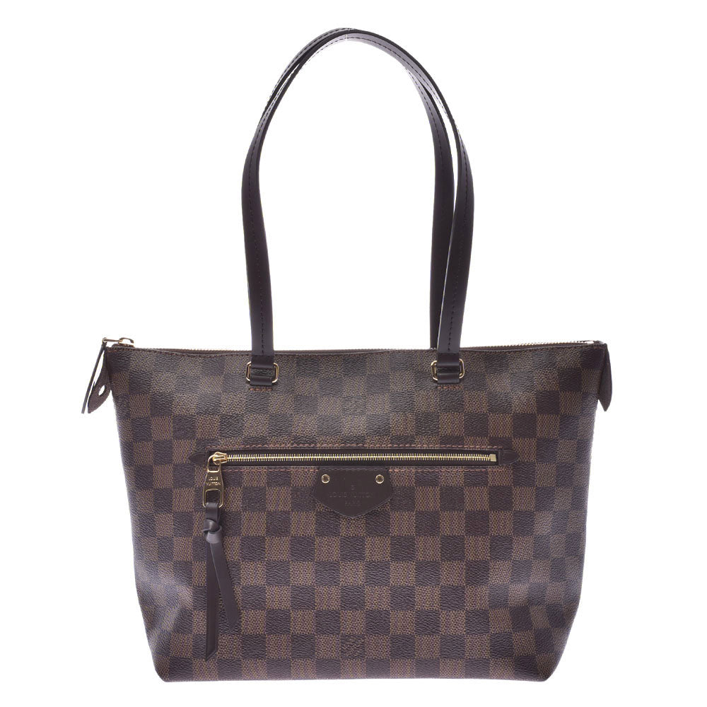 LOUIS VUITTON ルイヴィトン ダミエ イエナPM ブラウン N41012 レディース トートバッグ 新同 中古 