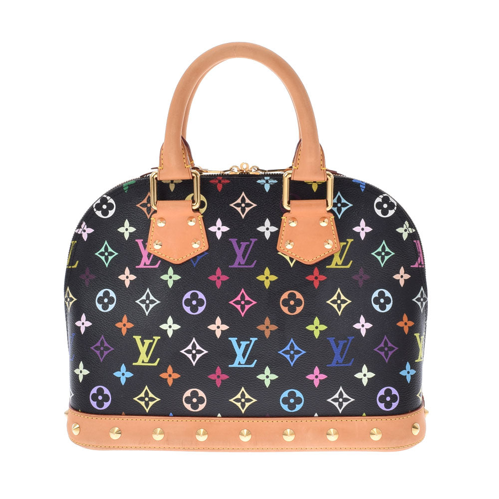 LOUIS VUITTON ルイヴィトン マルチカラー アルマ PM ノワール M40444 レディース モノグラムマルチカラー ハンドバッグ ABランク 中古 