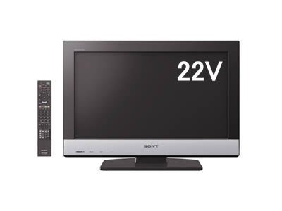 SONY 22V型 ハイビジョン 液晶テレビ ブラック BRAVIA KDL-22EX300/B【中古品】