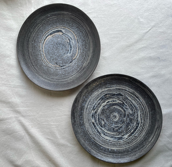 marble plate マット　black/white/gray A.B