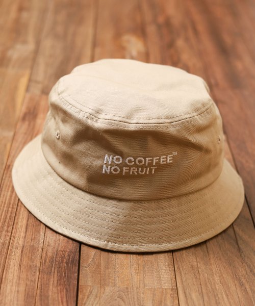 【78】【14812200】【FRUIT OF THE LOOM x NO COFFEE】FTL NO COFFEE BUCKET HAT