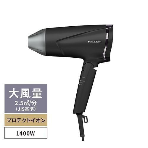 【推奨品】テスコム TD670A-K プロテクトイオンヘアードライヤー TESCOM ブラック TD670AK