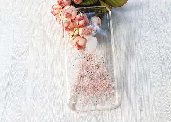 全機種対応iPhone Xperia Galaxy スマホケース 押し花ケース 人気 押し花 ❀ケース 花束 花物語