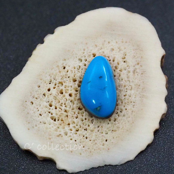 2,5ct Morenci Turquoise ハイグレード モレンシターコイズ MO-08 ルース 天然石 トルコ石